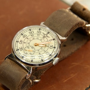 Montre soviétique Pobeda Mort aux espions Montre rare soviétique Montre militaire Pobeda Montre mécanique URSS Montre homme Cadeau pour un ami image 7