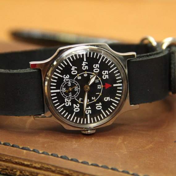 Wrist watch Pobeda LACO Military Vintage watch Me… - image 2