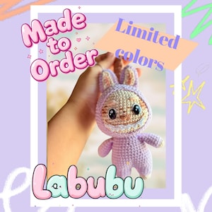 Crochet Labubu /Made to Order