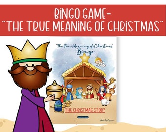 Nativity Bingo Game: True Meaning of Christmas (Printable)