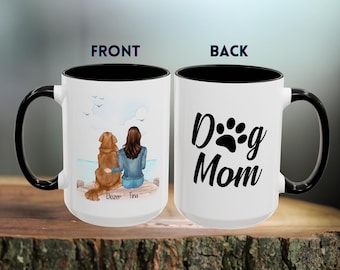 Personalized Dog Mug, Dog Mom Mug, Dog Coffee Mug, Dog Lover Mug, Pet Mug, Dog Mom Gift, Dog Coffee Cup, Dog Gifts, Custom Dog Mug