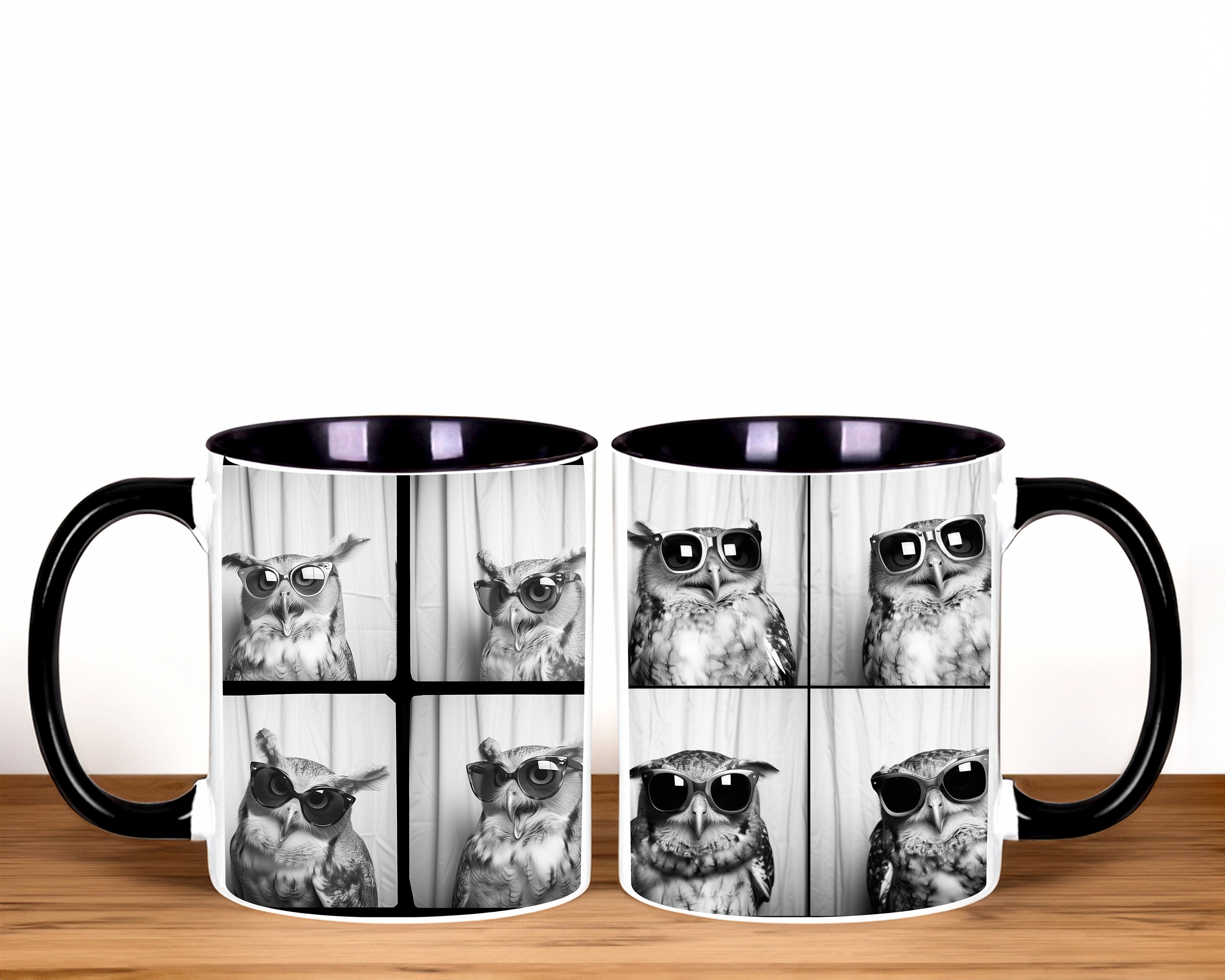 Owl Photo Booth Coffee Mug, Owl Mug, Owl Gifts, Owl Lover Gift, Owl Gifts for Her, Owl Birthday Gift