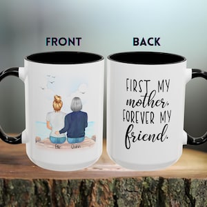 Caneca personalizada para o Dia das Mães, presente de mãe para filha, presente para a mamãe, presentes para a mãe, presente de Dia das Mães da filha, presente para o Dia das Mães