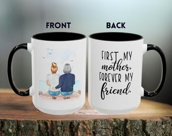 Mothers Day Personalized Mug, Mother Daughter Gift, Mom Gift, Gifts for Mom, Mothers Day Gift From Daughter, Mother's Day Gift