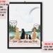 Personalized Dog Memorial Gift, Dog Mom, Dog Lover Gift, Custom Dog Portrait, They Still Talk About You, Digital Print or Poster