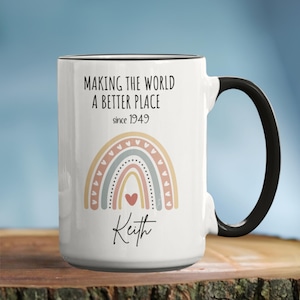 75th Birthday Gift, 75th Birthday Gifts For Women, 75th Birthday Gifts For Men, Personalized 75th Birthday Gift, 75th Birthday Coffee Mug