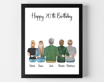 Happy 70th Birthday Gift, Personalized Dad Birthday Gift, 70th Birthday Gifts for Dad, 70th Birthday Gift ideas, Birthday Gifts for Dad