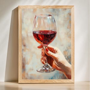 Wein-Liebhaber-Wandkunst, Wein-Liebhaber-Kunst, anspruchsvolle Wohnkultur, digitaler Download