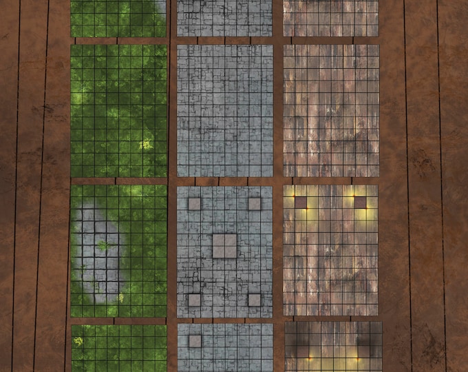 12 Dnd Battle Mats Pack - Etsy