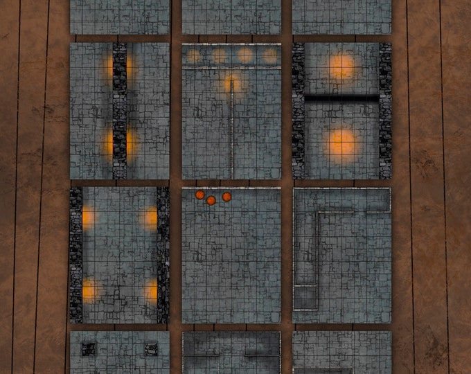 12 Dnd Battle Mats Pack - Etsy