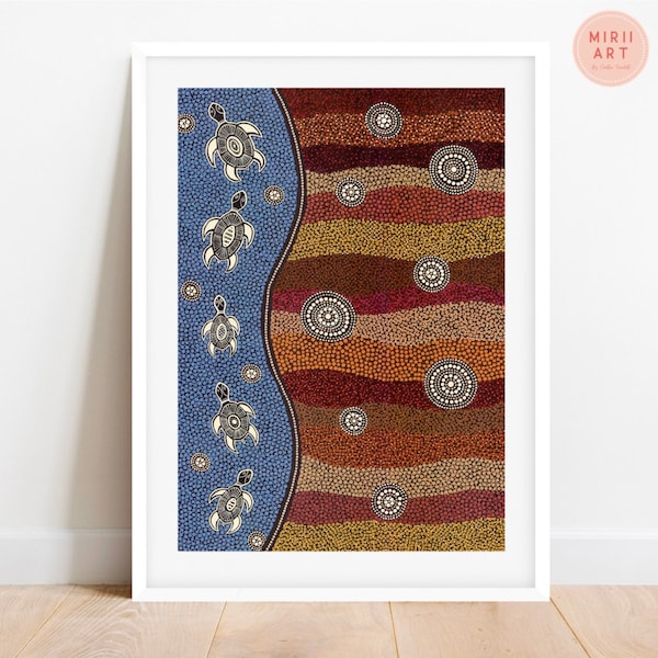 Country and Sea - PRINT