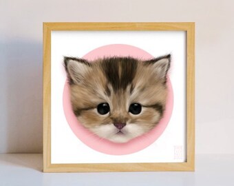 Custom Pet Portrait, Pet Portrait, Custom Pet Painting, Pet Art, Gift Art, Unique Gift, Pet Portrait Custom, Cat Portrait, Pet Painting Gift