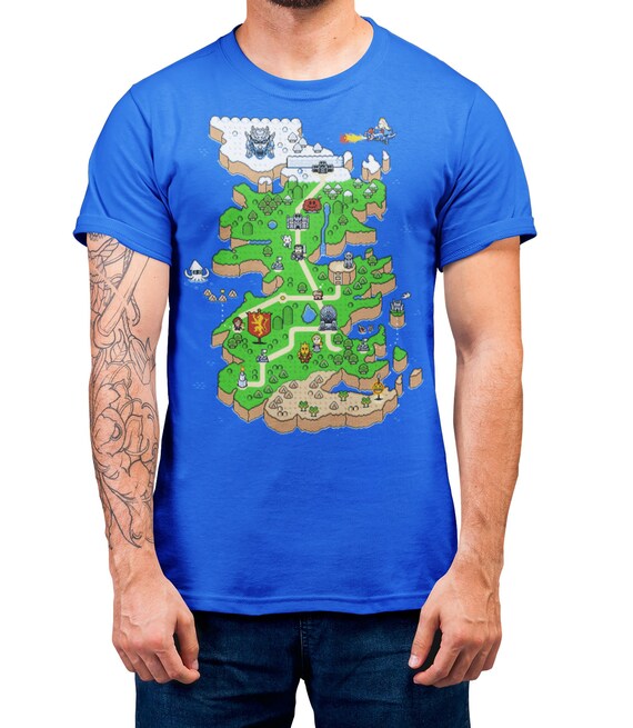 Super Game of Thrones T-Shirt Gaming Mash Up Shirt Adults /& Kids
