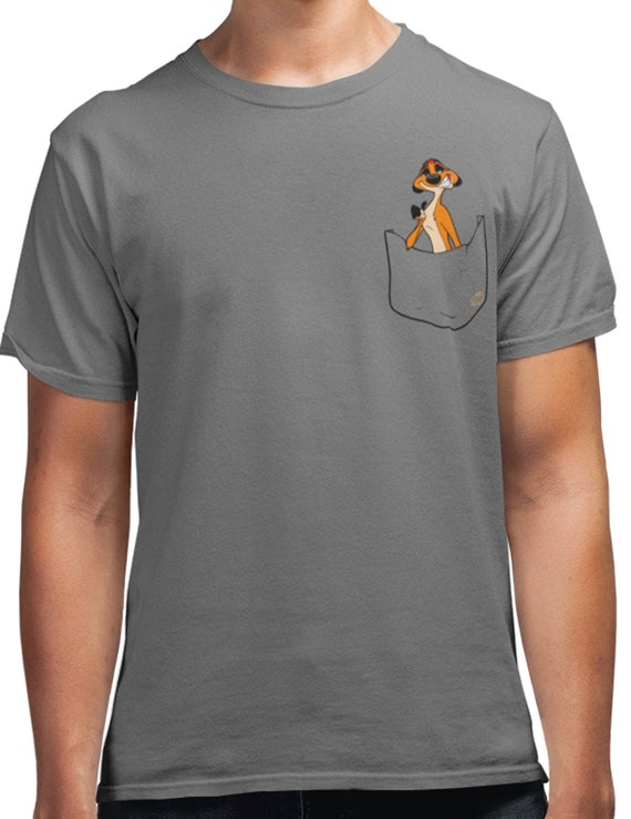 lion king pocket shirt
