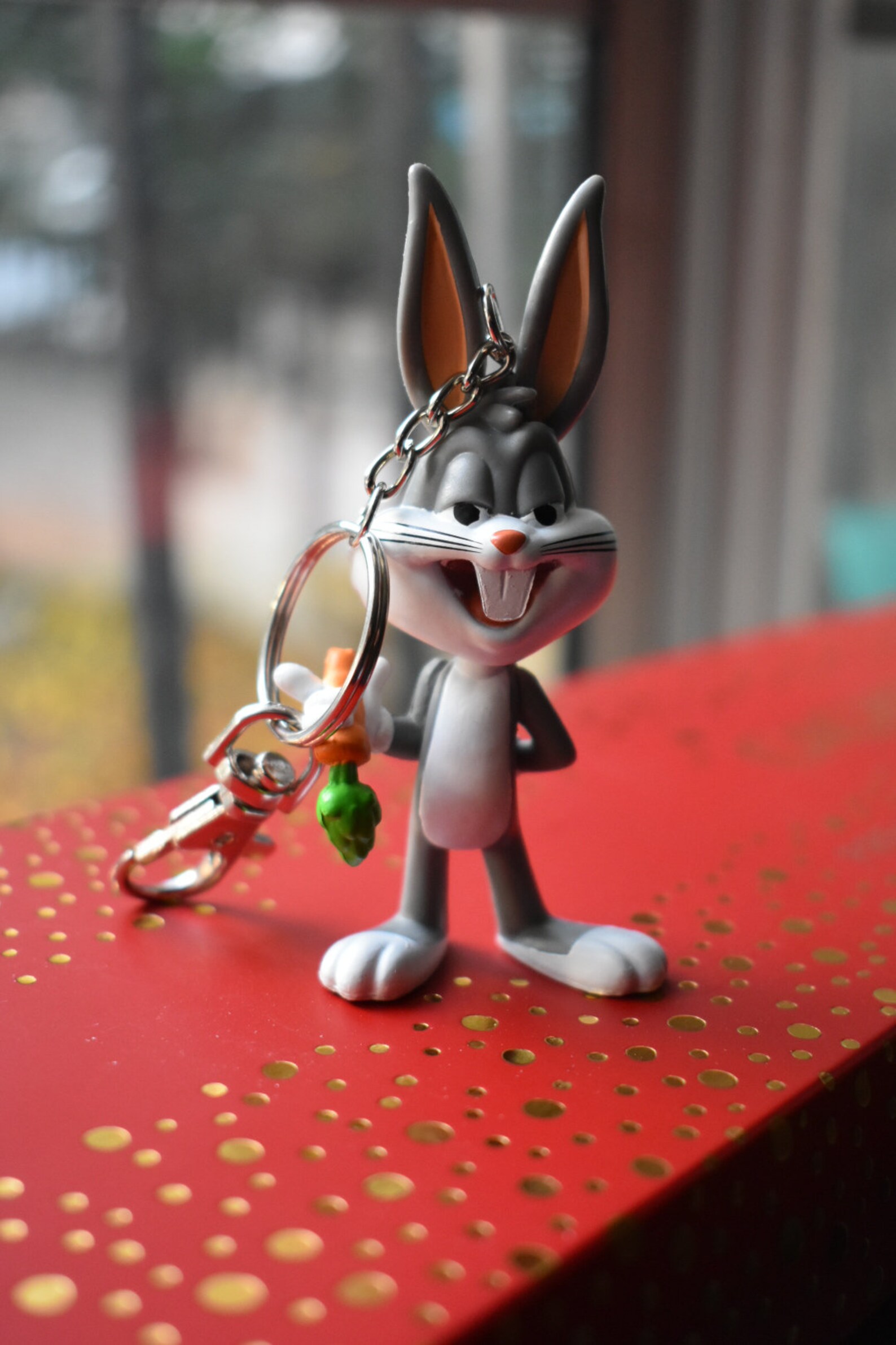 Looney Tunes Bugs Bunny Keychain 2.5 Etsy