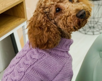 Dog Sweater, Warm Dog Sweater, Dog Sweatshirt, Dog Knitted, Dog Shirt, Dog Clothing, Dog coat, Dog coat hood, Warm dog hoodie