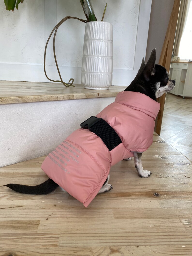 Dog Vest, Dog Coat, Dog jacket, Dog winter coat, Dog warm coat, Dog Warm Clothes, Dog snowsuit, Winter jackets for dogs, Waterproof dog coat image 2