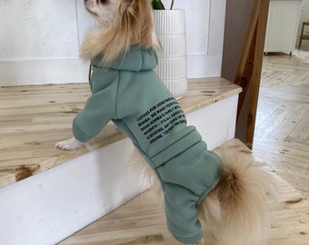 Tracksuit for Dog, Dog Suit, Dog Сostumes, Pyjama for Dog, Dog Tracksuit, Dog clothes, Pet clothes, Dog coat, Dog Jacket, Dog Sweater