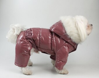 Dog Coat, Dog jacket, Dog winter coat, Dog warm coat, Dog Warm Clothes, Dog snowsuit, Dog Full Body Suit, Overalls for dogs, Dog clothes