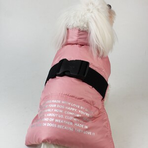 Dog Vest, Dog Coat, Dog jacket, Dog winter coat, Dog warm coat, Dog Warm Clothes, Dog snowsuit, Winter jackets for dogs, Waterproof dog coat image 4