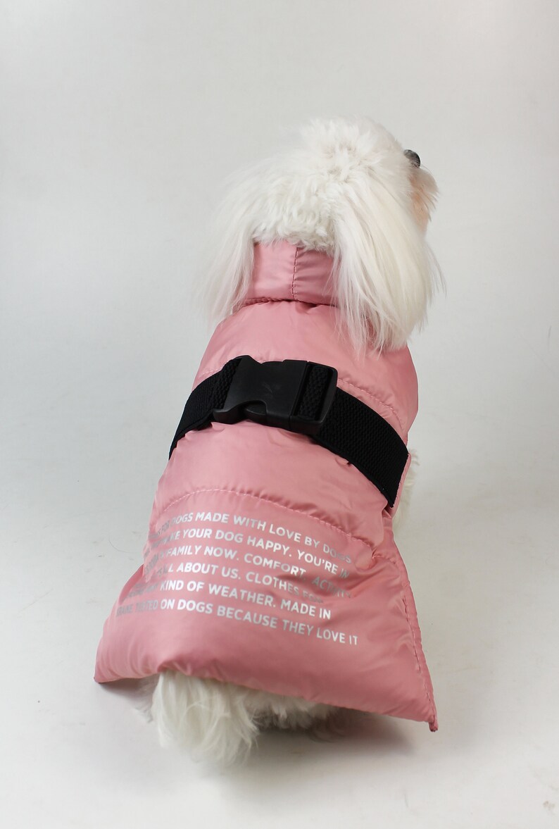 Dog Vest, Dog Coat, Dog jacket, Dog winter coat, Dog warm coat, Dog Warm Clothes, Dog snowsuit, Winter jackets for dogs, Waterproof dog coat image 4