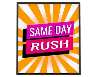 Dezelfde dag spoedorder