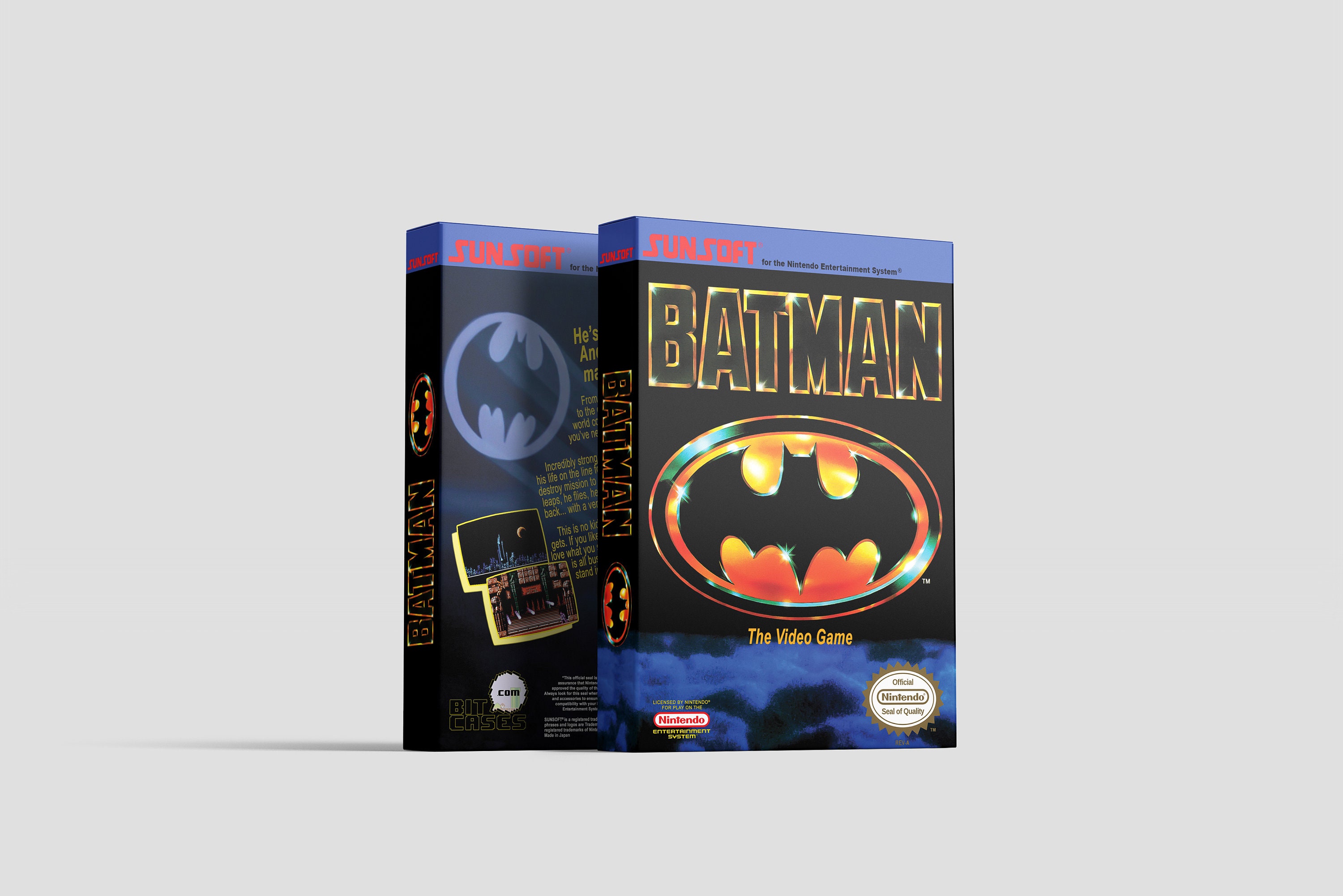 Batman: the Video Game NES Replacement Box Repro Box - Etsy Australia