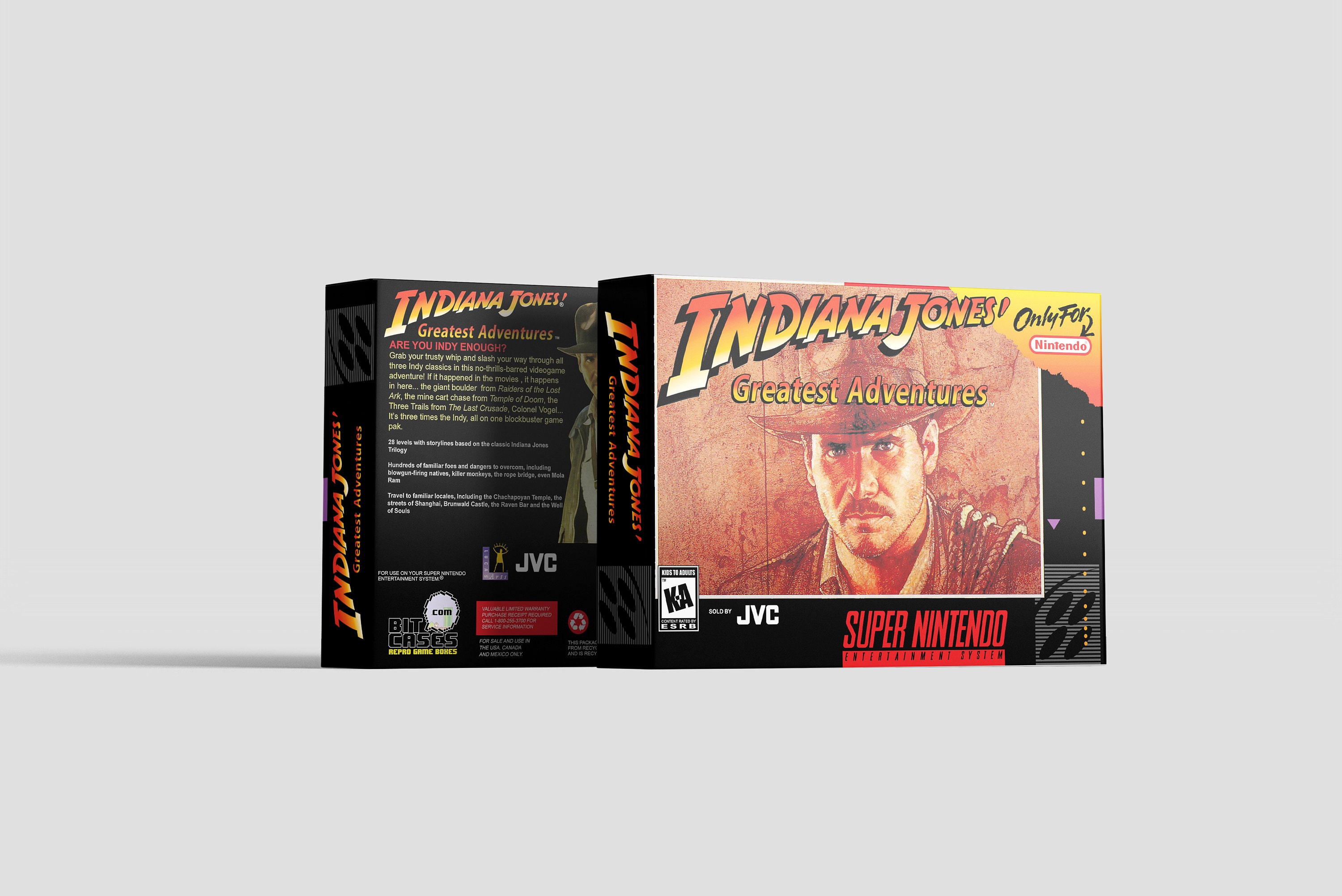 IndianaJonesのGreatestAdventures・SNES北米-