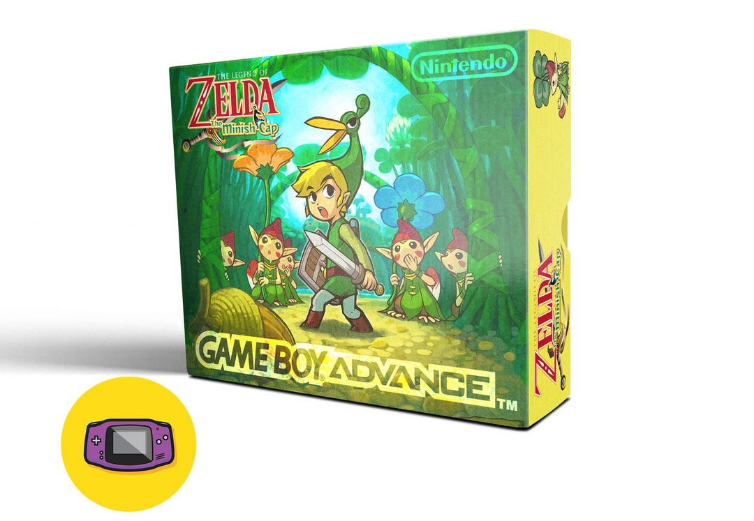 The Legend of Zelda: the Minish Cap Gameboy Advance Console - Etsy