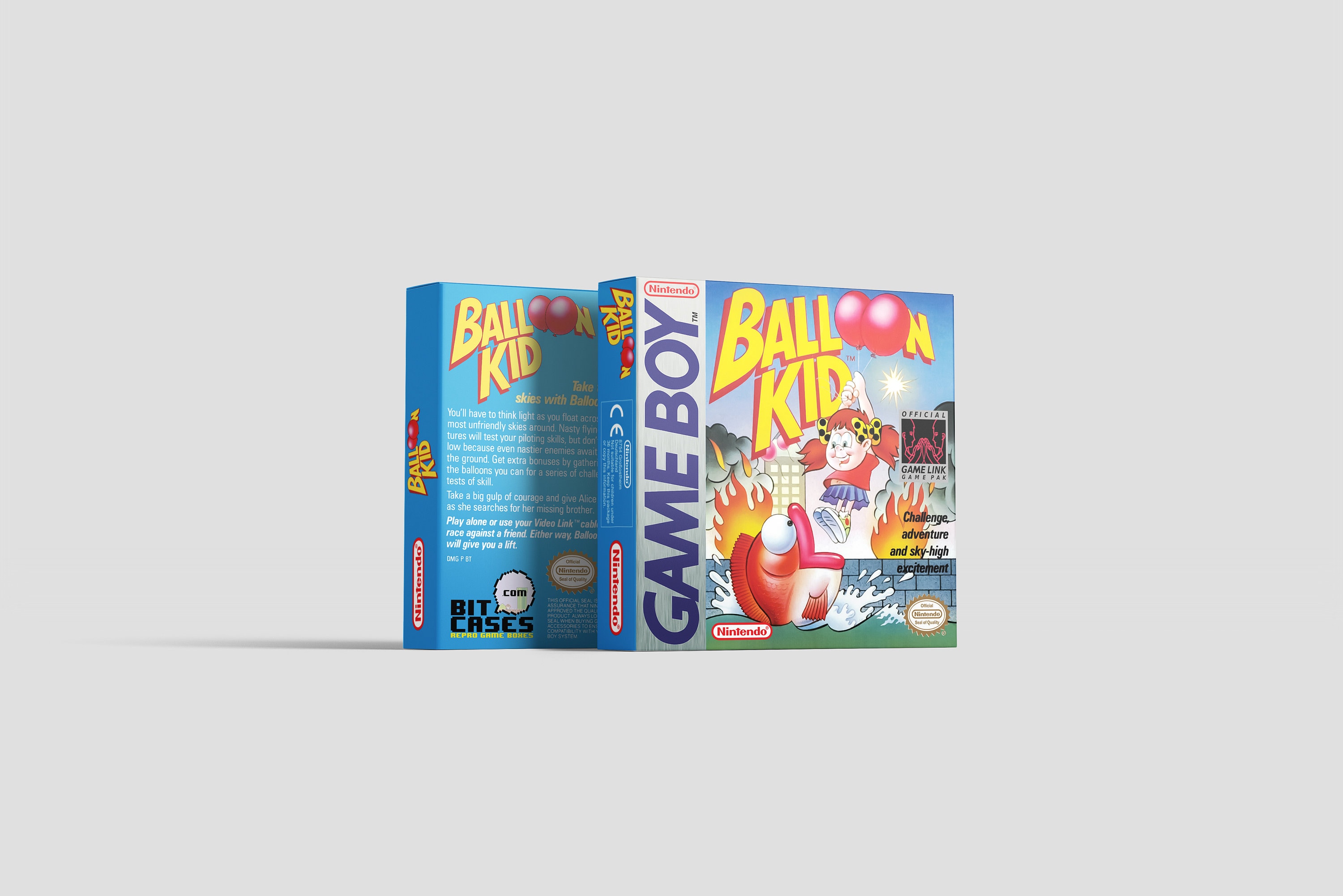 Balloon Kid game Replacement Box - Etsy