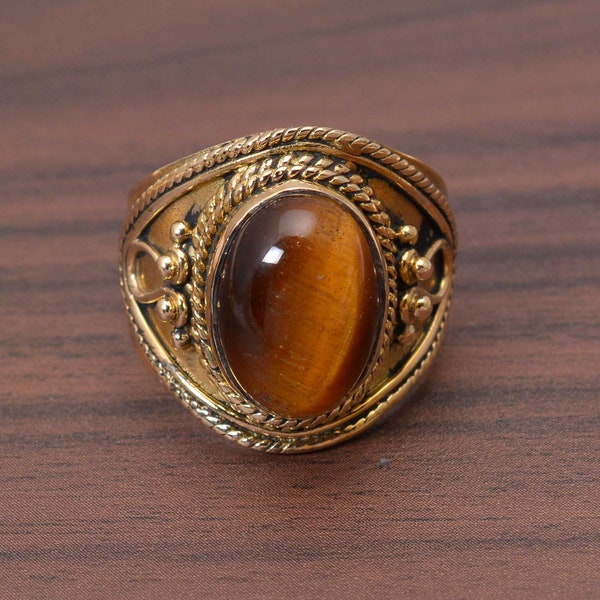 Antique Tiger Eye Etsy