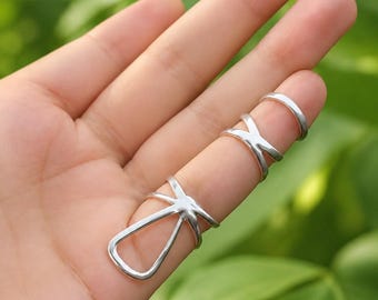 Férula para dedo para flexión lateral, plata de ley 925, anillo para artritis, anillo de latón o cobre para Ehlers Danols, EDS