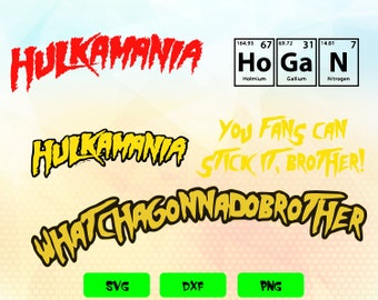 Hulkamania Svg