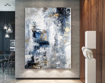 Large Abstract Painting,Modern abstract painting,oil hand painting,office wall art,original abstract,textured art BNC023