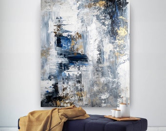 Contemporary Art G78 Extra Large Artwork Huge Size Art Modern Wall D\u00e9cor Palette Knife Wall Art Large Abstract Painting Wall D\u00e9cor