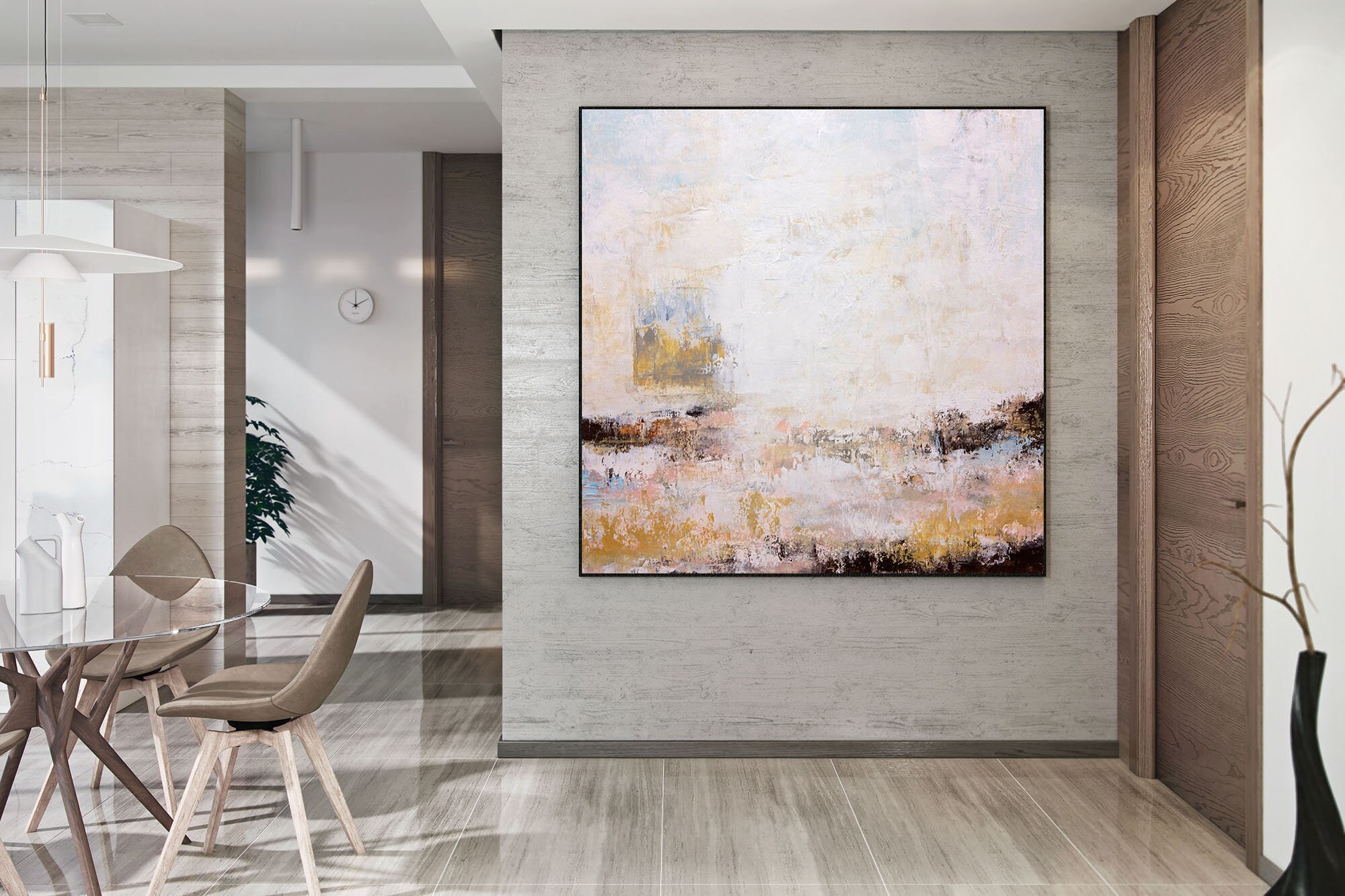 Large Modern Wall Art PaintingLarge Abstract Painting on | Etsy