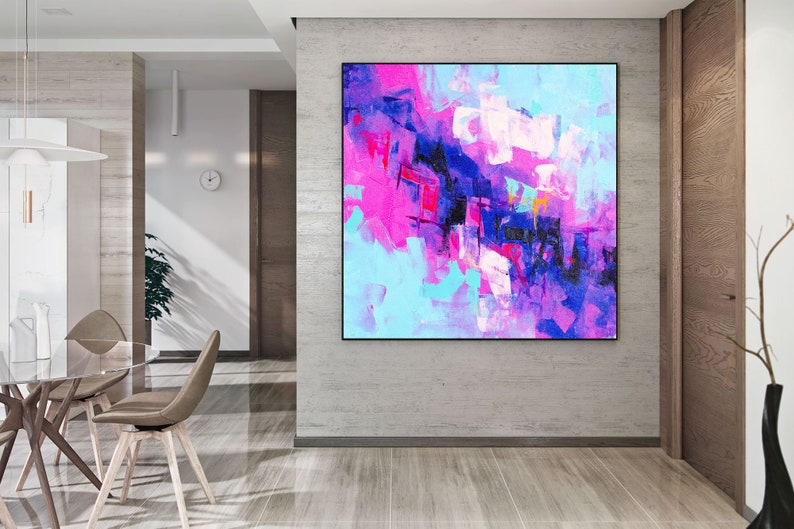 Extra Large Wall Art Original Painting on Canvas Contemporary Etsy India