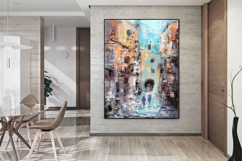 Extra Large Wall Art Palette Knife Artwork Original Etsy UK