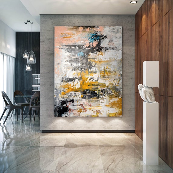 Painted wall art discount