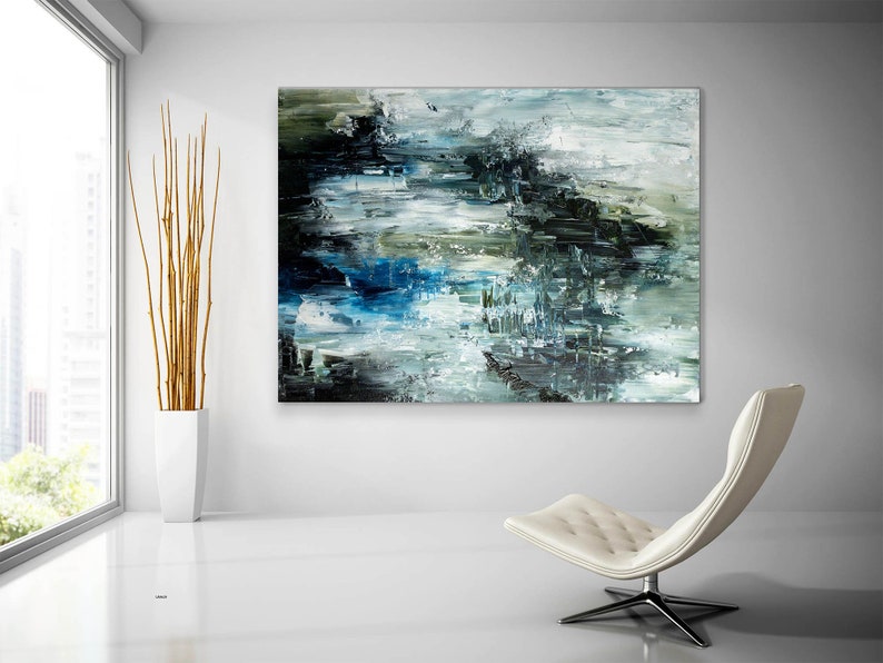 Large Abstract Wall Artextra Large Abstract Wall Artextra Etsy UK