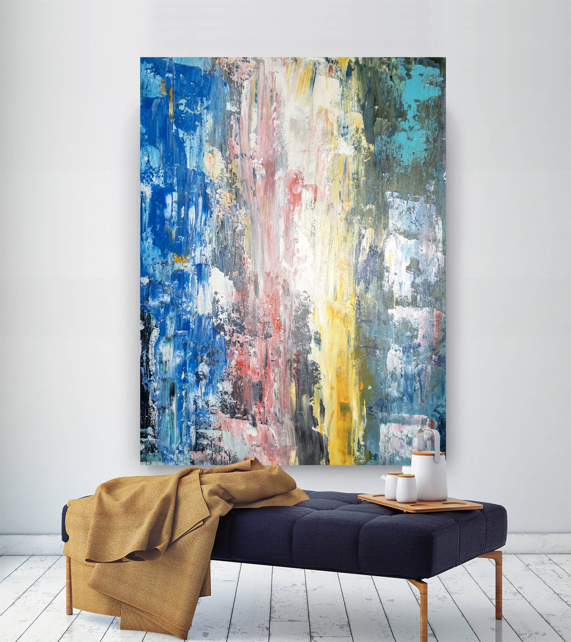 Large Painting on CanvasOriginal Painting on Canvastravel Etsy