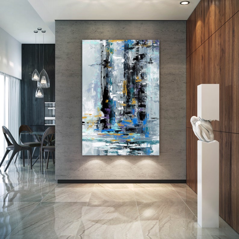 Extra Large Wall Art Textured Painting Original image 5