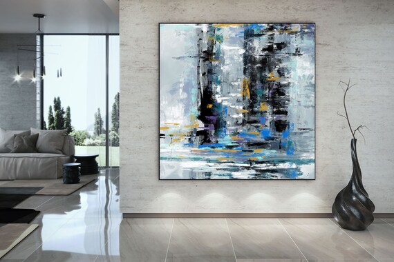 Extra Large Wall Art Textured Painting Original - Original Wall Art Painting Extra Large Wall Art Textured Painting Original - Original Wall Art Painting