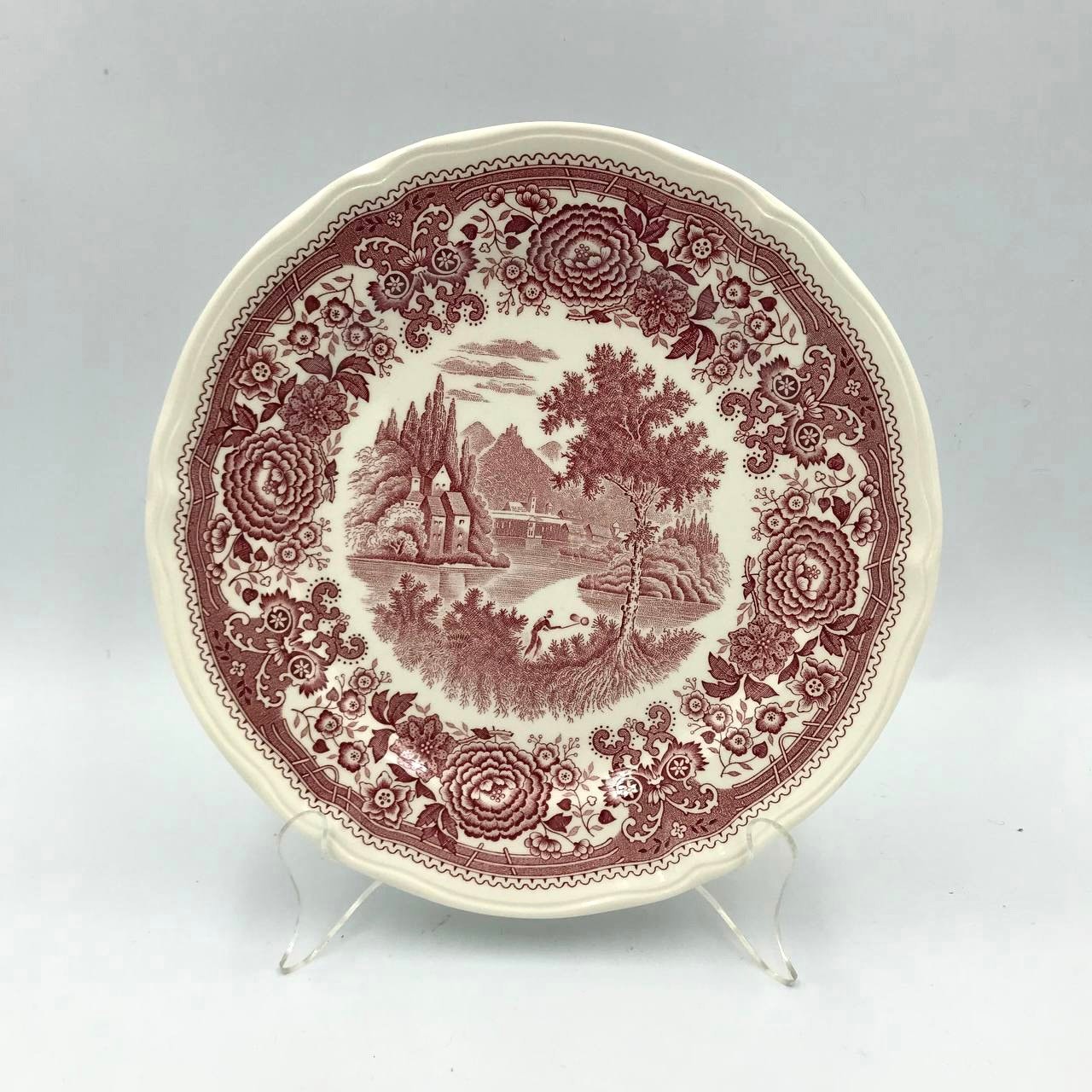 【VINTAGE】Villeroy&Boch まとめ　Burgenland Vintage Villeroy & Boch Burgenland Dinner Plate: Red Bone China - Etsy