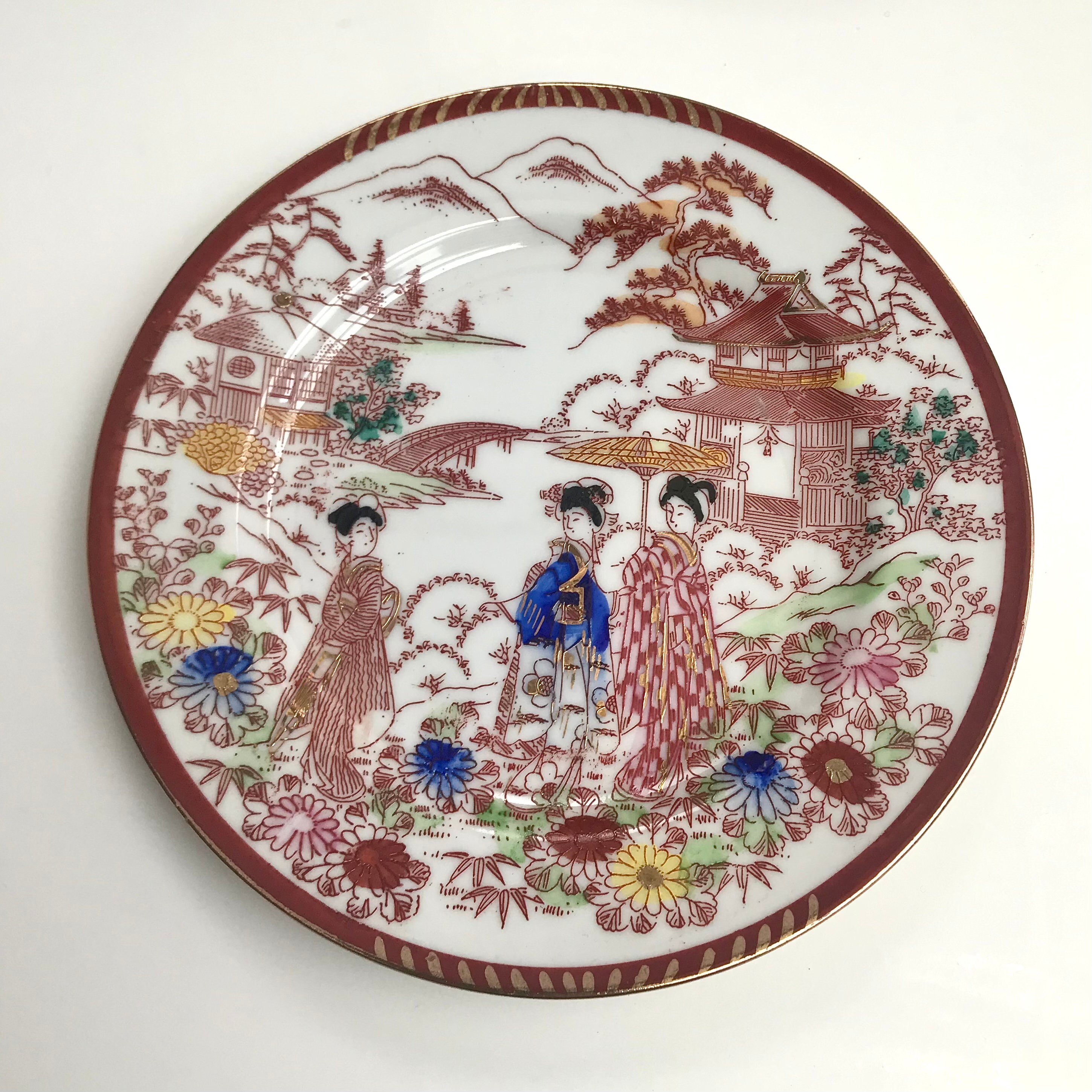 おちゃ Amazing Eggshell Porcelain Coffee-tea Service With