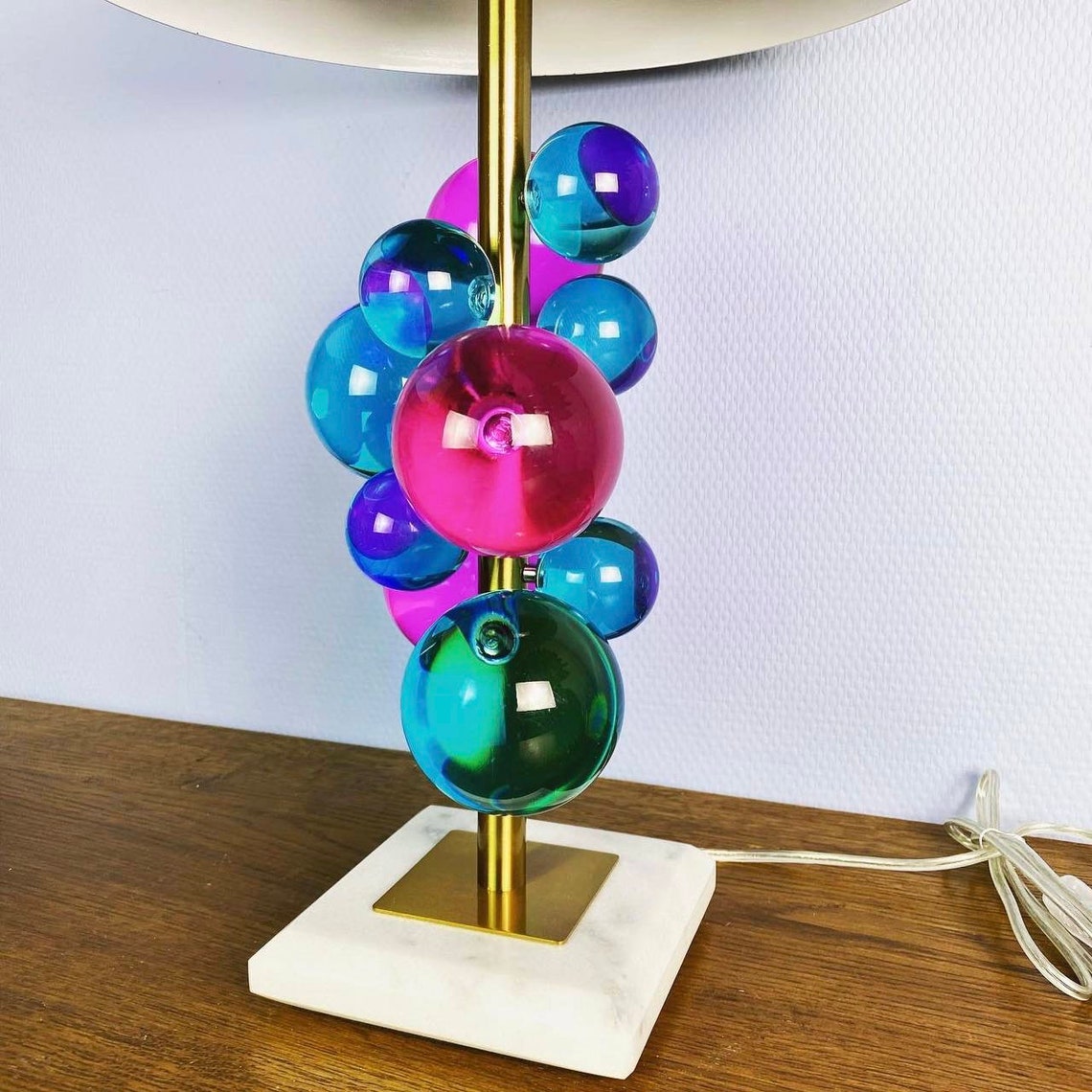 Table Lamp Jonathan Adler Modern Lighting Designer Table Etsy