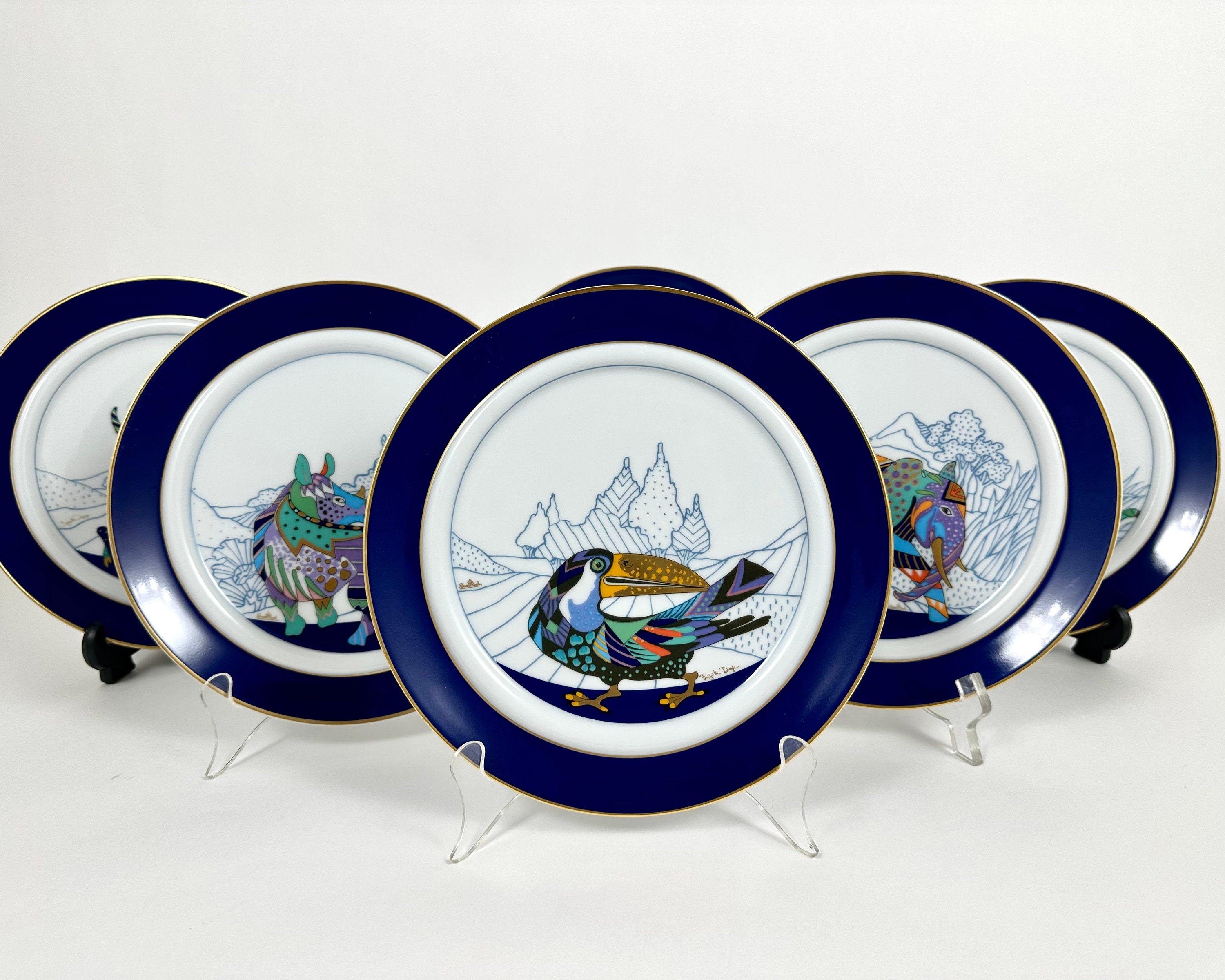 希少！サイン入りRosenthal Brigitte DoegeコラボJVD 皿 il_fullxfull.5108456462_e7j4.jpg