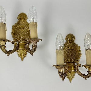 Bronze Wall Sconces Double Armed Wall Lighting Lamp Wall Sconces In Candelabra Design Cast Bronze Wall Sconces Empire Style Indoor Lighting