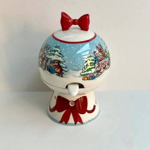 Villeroy and Boch Santa&#39;s Apple Baker |  Villeroy & Boch Winter Bakery Delight Apple Baker | Very Rare Edition Villeroy | Premium Porcelain