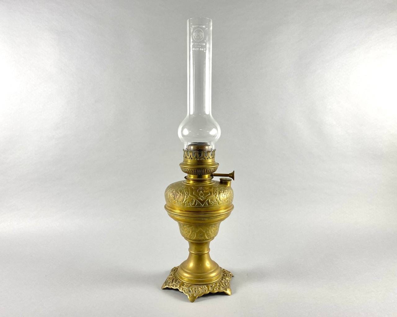 Vintage L&B Brevete Marque Deposee Brass Oil Lamp, Belgium, 1970 Designer Oil  Lamp in Brass Stamped Oil Lamp Brass Table Lamp Deposee -  Hong Kong